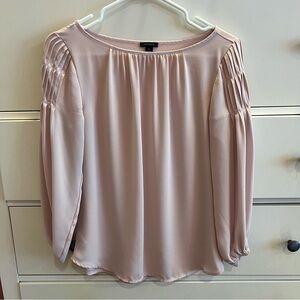 Ann Taylor baby pink blouse
